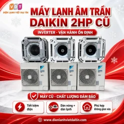 Máy lạnh âm trần Daikin 2hp cũ ( inverter)
