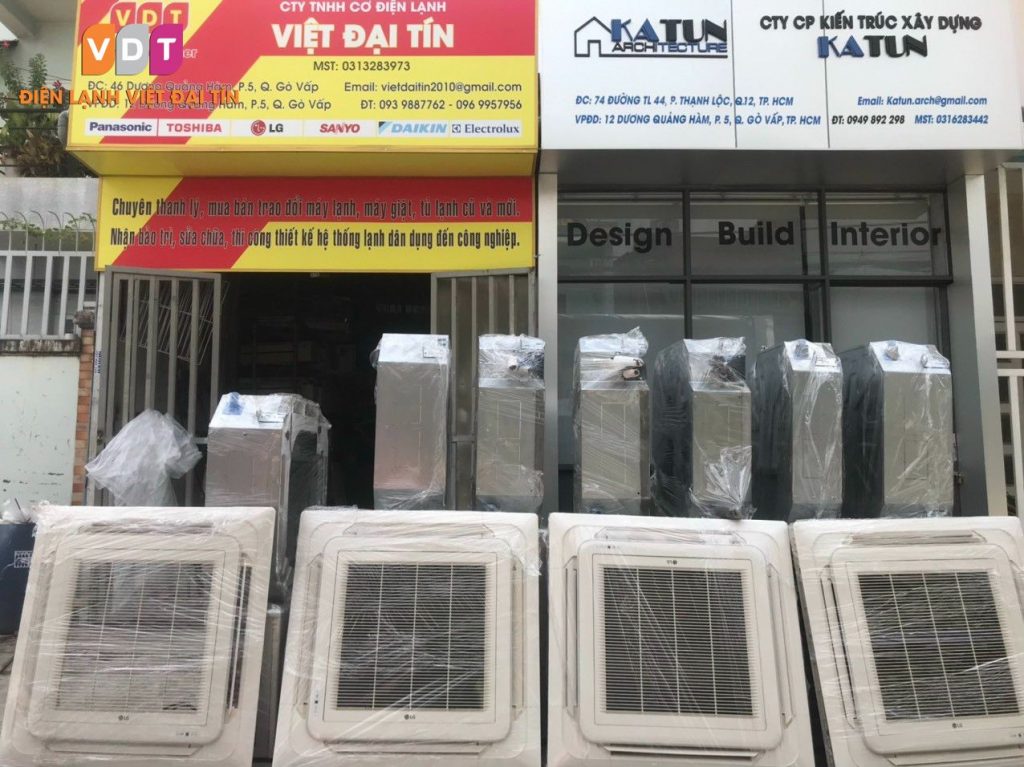 Dự án thi công máy lạnh âm trần bình phước