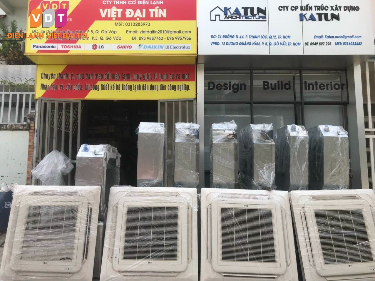 Dự án thi công máy lạnh âm trần bình phước