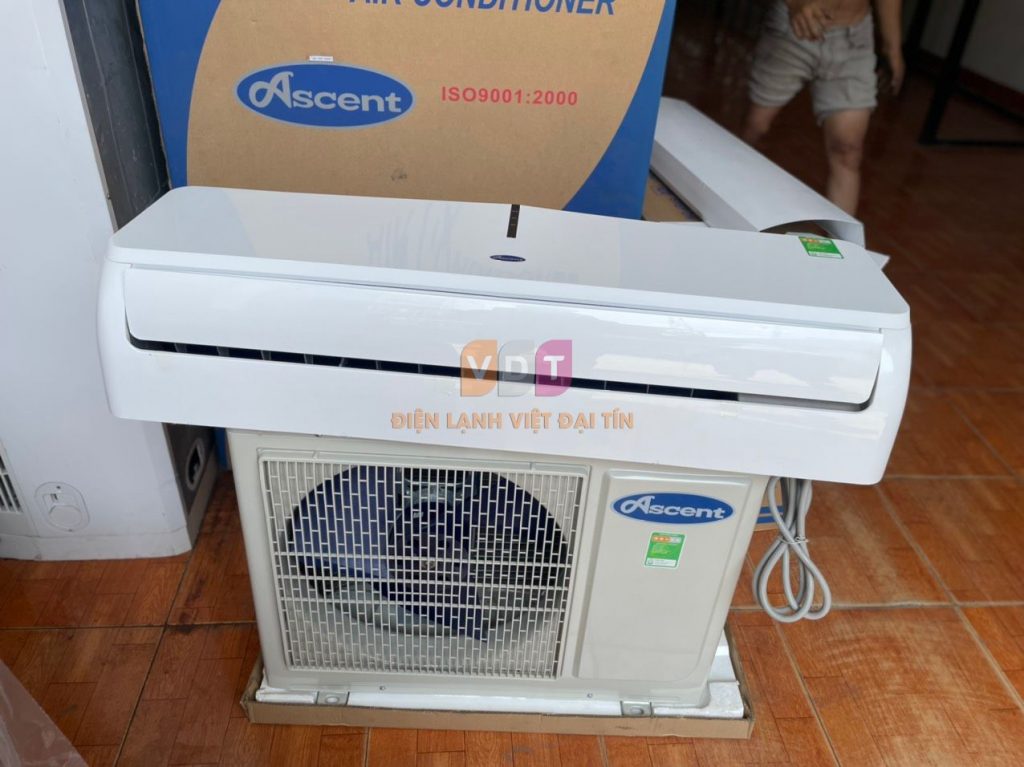 Quy trình lắp đặt máy lạnh Ascent