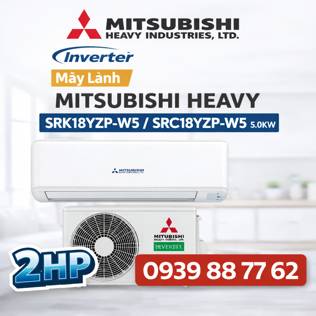 Mitsubishi Heavy Inverter SRK18YZP-W5 / SRC18YZP-W5 Mitsubishi Heavy Inverter SRK18YZP-W5 / SRC18YZP-W5