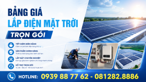 Bảng Giá Lắp Điện Mặt Trời Trọn Gói