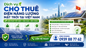 Cho thuê điện năng lượng mặt trời