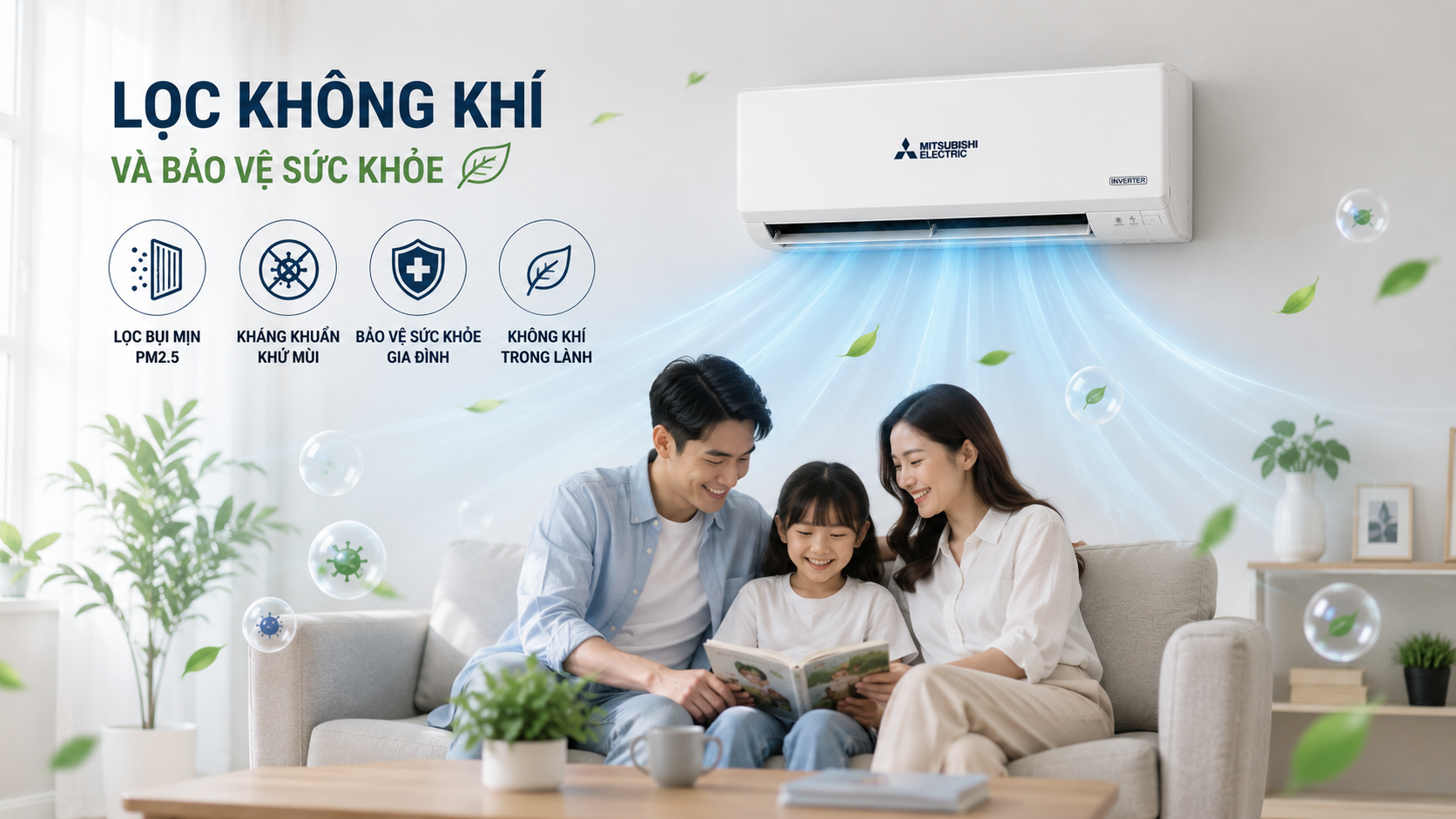 Lọc không khí và bảo vệ sức khỏe