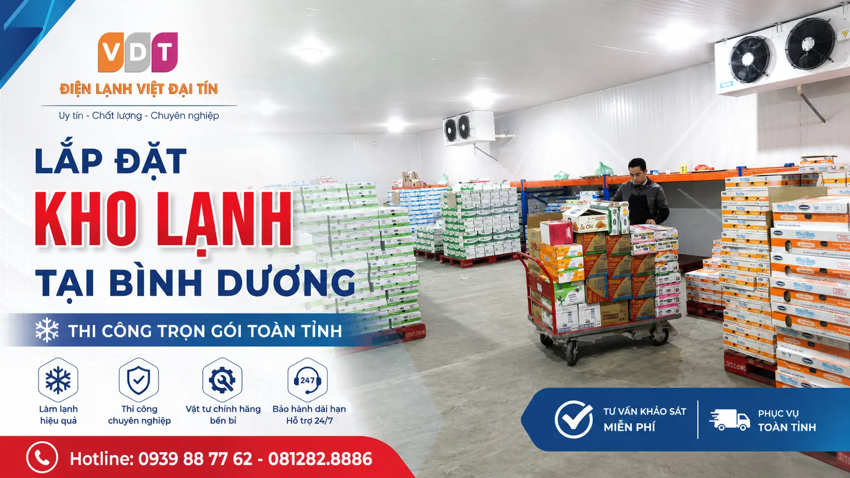 Lắp Đặt Kho Lạnh Bình Dương – Thi Công Trọn Gói