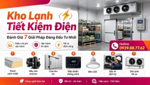 Kho Lạnh Tiết Kiệm Điện – Đánh Giá 7 Giải Pháp Đáng Đầu Tư Nhất