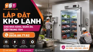 Lắp Đặt Kho Lạnh Cho Nhà Hàng